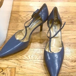 Jimmy Choo shoes size 39 1/2 and other is 40. Not much difference